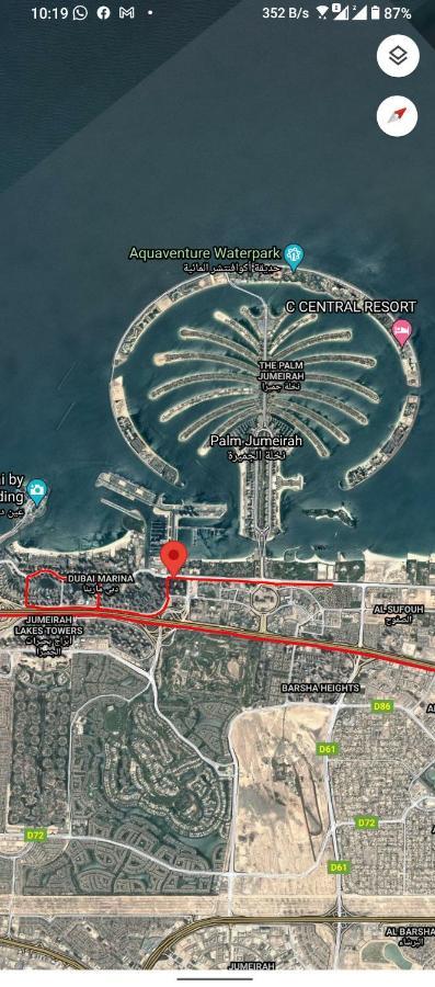 At The Top Marina, Award Winning Property, Walk To Beach And Metro Station, Coliving Dubai Luaran gambar